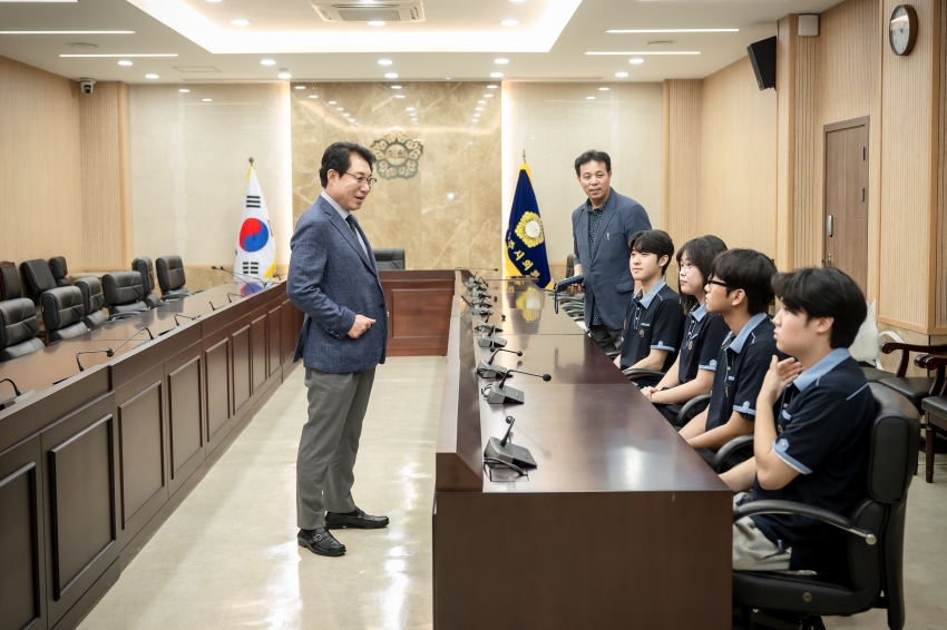심석고등학교 남양주시의회 체험_0