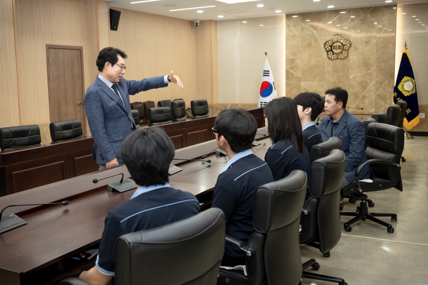 심석고등학교 남양주시의회 체험_1