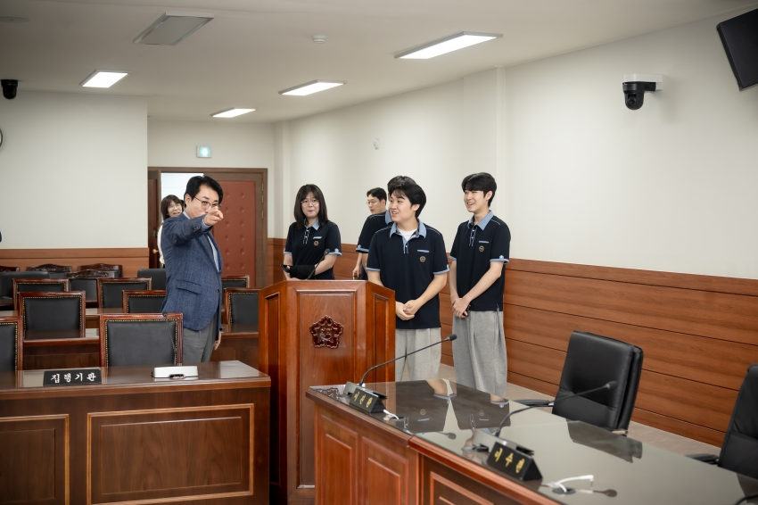 심석고등학교 남양주시의회 체험_3