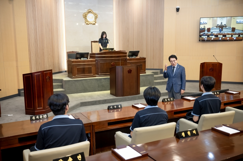 심석고등학교 남양주시의회 체험_18