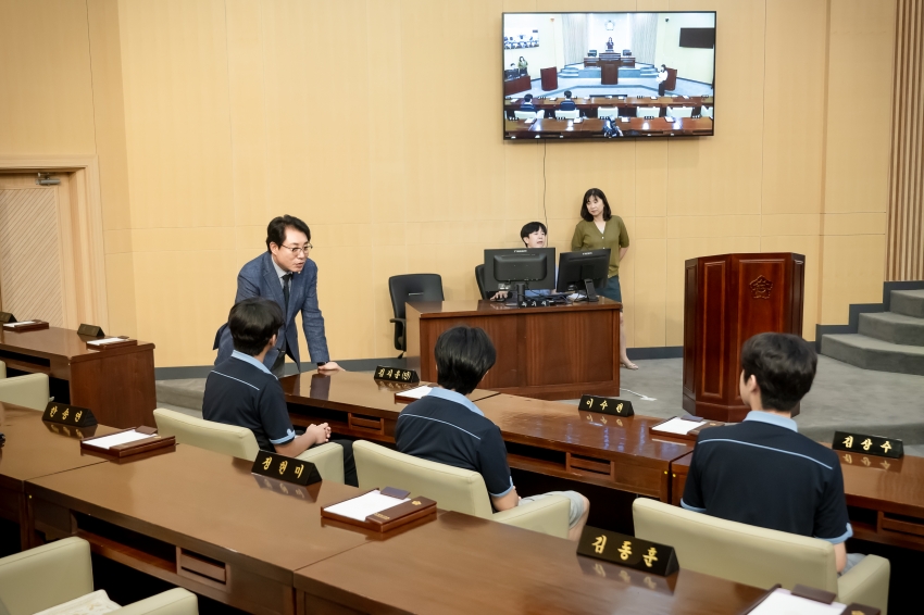 심석고등학교 남양주시의회 체험_20