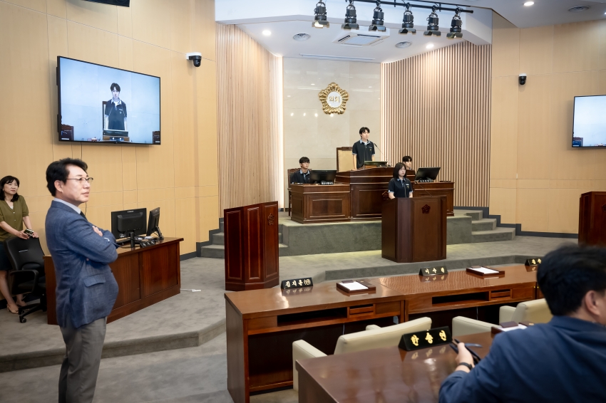 심석고등학교 남양주시의회 체험_30