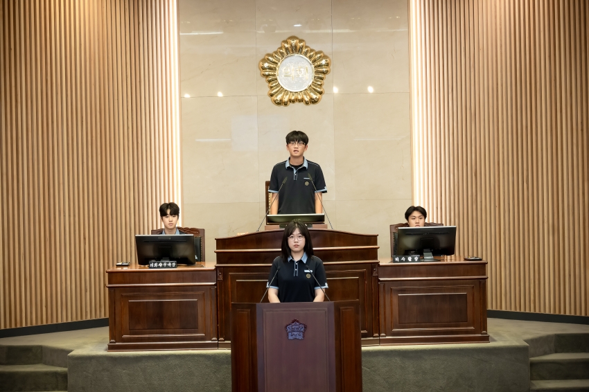 심석고등학교 남양주시의회 체험_37