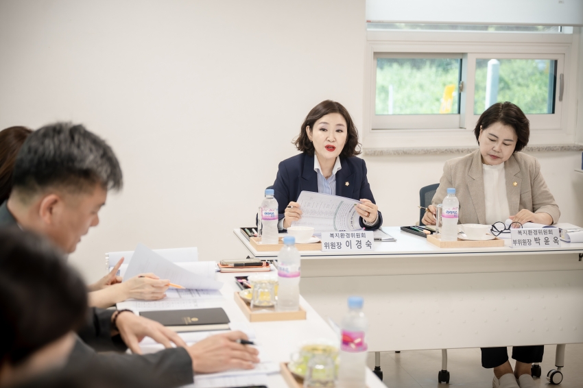 복지환경위원회 - 관내 소재 3개소 노인복지관 현장방문 _8