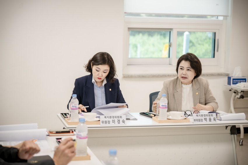 복지환경위원회 - 관내 소재 3개소 노인복지관 현장방문 _9
