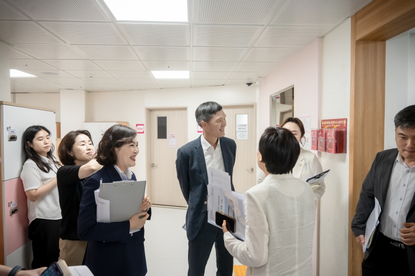 복지환경위원회 - 관내 소재 3개소 노인복지관 현장방문 _33