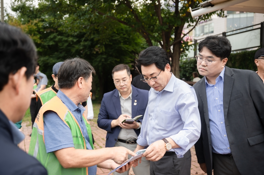 호만천 안전휀스 설치관련 현장점검_2