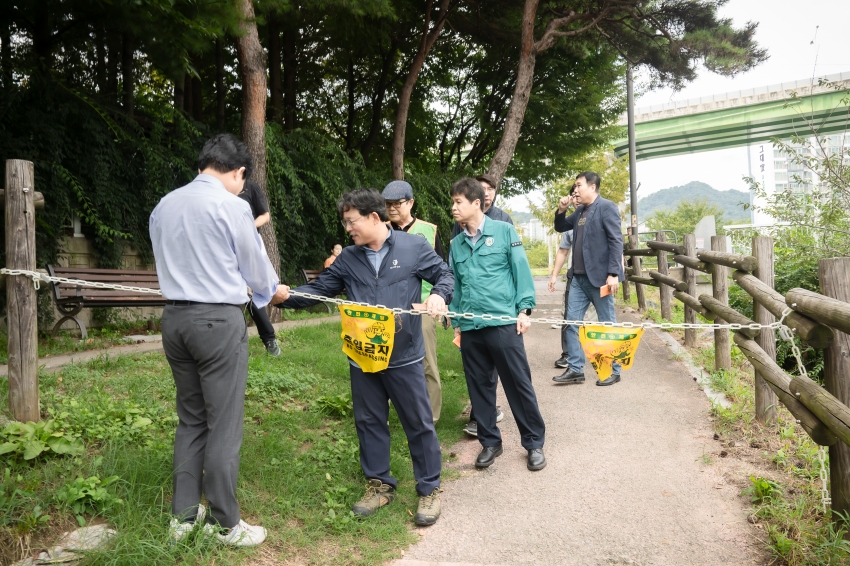 호만천 안전휀스 설치관련 현장점검_19