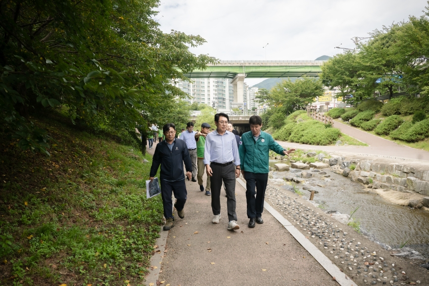 호만천 안전휀스 설치관련 현장점검_22