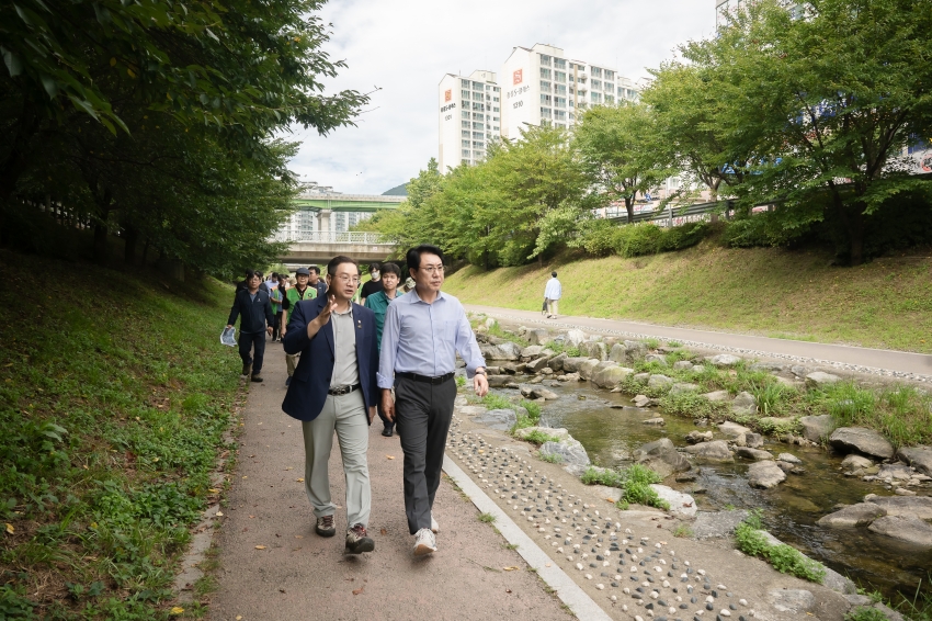 호만천 안전휀스 설치관련 현장점검_26