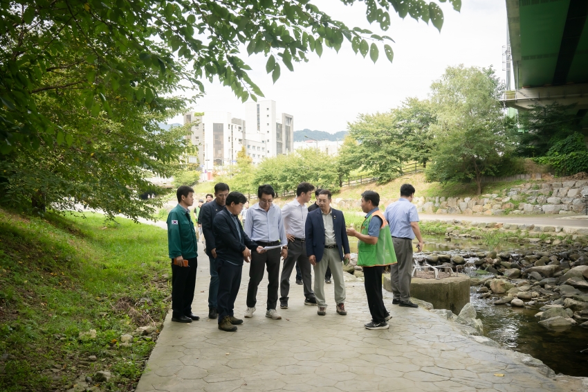 호만천 안전휀스 설치관련 현장점검_38
