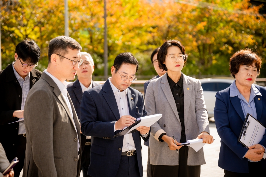2025. 10. 23. 자치행정위원회 안건 심사를 위한 사전 현장점검 _6