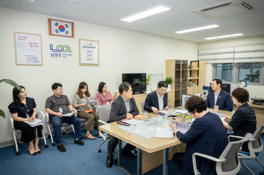 자치행정위원회 - 남양주시 16개 읍면동 순회방문 마무리(진접-퇴계원-양정) _23