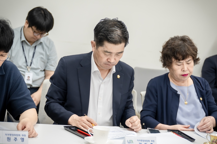 자치행정위원회 - 남양주시 16개 읍면동 순회방문 마무리(진접-퇴계원-양정) _40