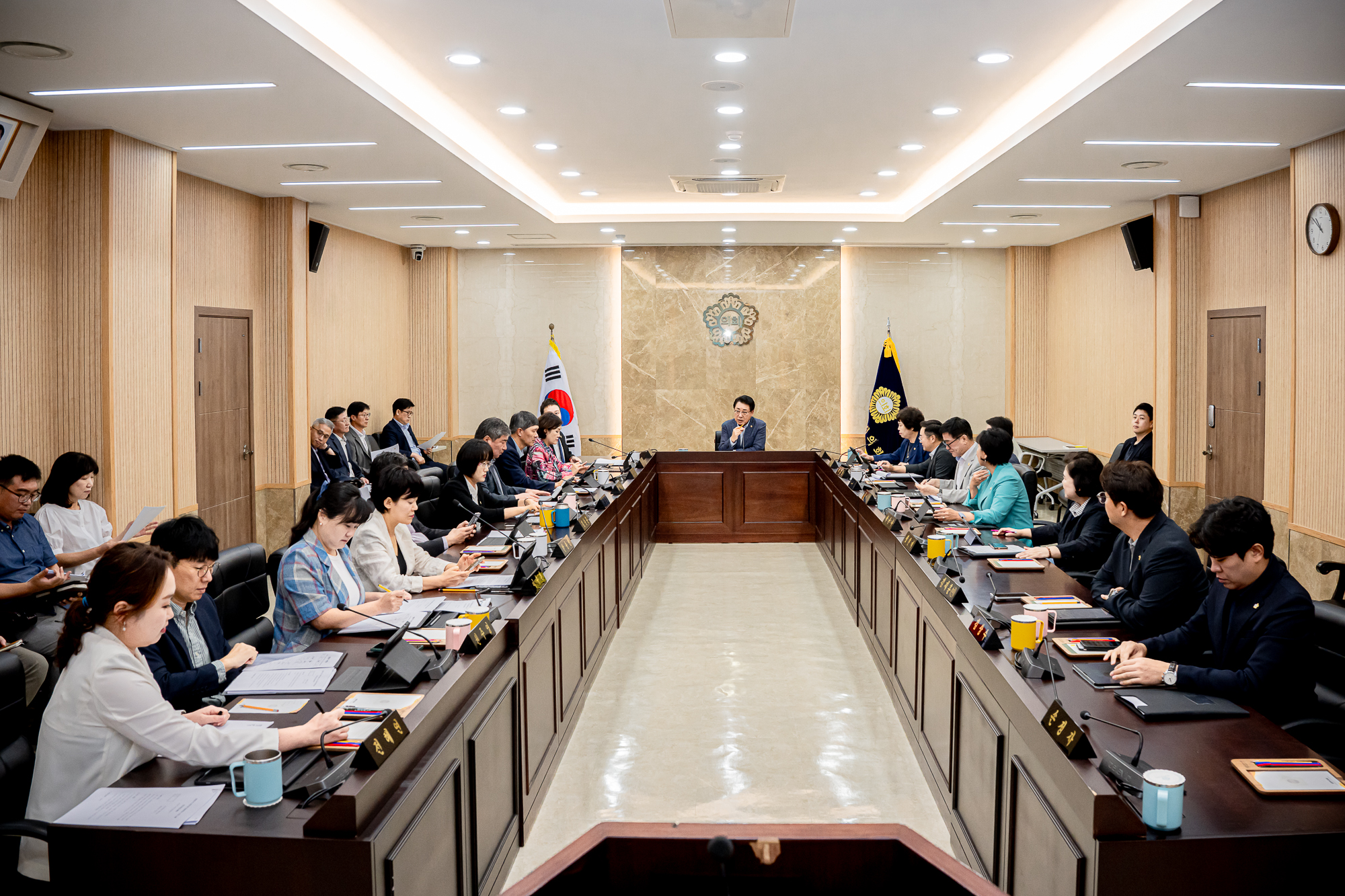 남양주시의회, 현안사항 보고회 및 전체의원 간담회 개최 